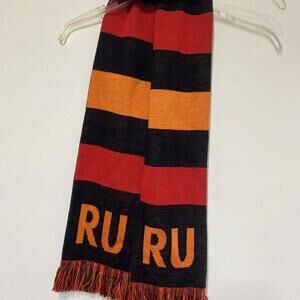 Richmond United  Scarf Unisex Winter RED Orange BLACL